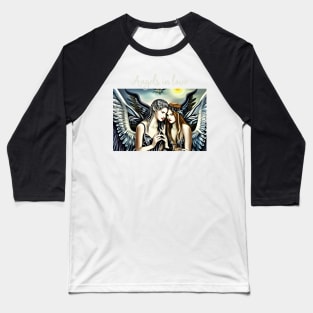 Angels in love Baseball T-Shirt